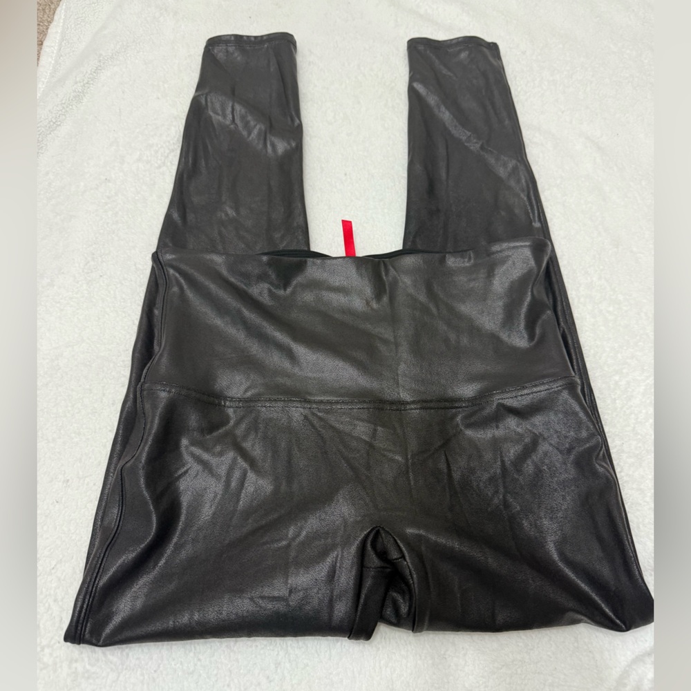 SPANX Faux Leather Leggings